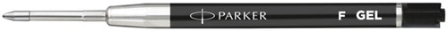 Gelpenvulling Parker Eco zwart fijn blister à 2 stuks-2