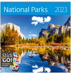 Kalender 2023 Helma 365 30x30cm Nationale parken