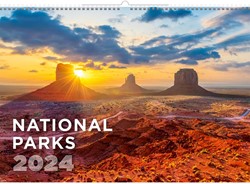 Kalender 2024 Helma 365 31.5x45cm Nationale parken