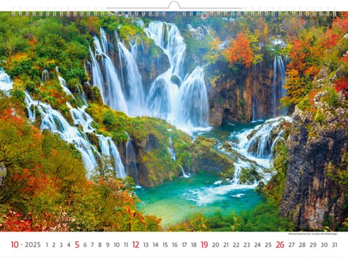 Kalender 2025 Helma 365 31.5x45cm Nationale parken-2