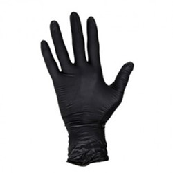 Handschoen nitril S zwart 100 stuks