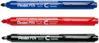 Viltstift Pentel NXS15 1mm rood-2