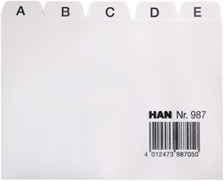 Alfabet HAN A7 HA-987 lichtgrijs