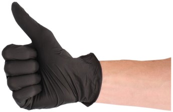 Handschoen CMT S soft nitril zwart-1