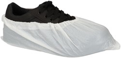Schoenovertrek CMT 40mu geruwd maat 36-42 CPE wit