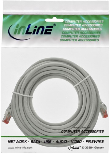 Kabel InLine Cat.6 S FTP koper 3 meter grijs-2