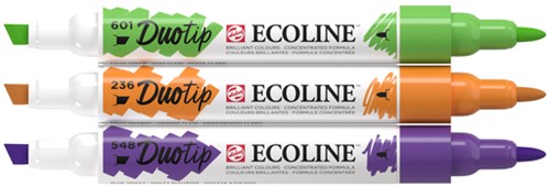 Ecoline Duotip marker secundair set 3 kleuren-2
