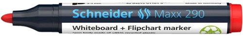 Viltstift Schneider Maxx 290 whiteboard rond 2-3mm assorti doos à 3+1 gratis-3