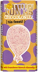 Chocolade Tony's Chocolonely tis feest reep 180gr