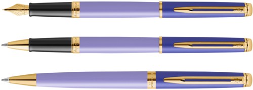 Vulpen Waterman Hémisphère Colour Blocking purple GT medium-4