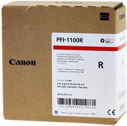 Inktcartridge Canon PFI-1100 rood