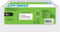 Etiket Dymo labelwriter 2177564 25mmx54mm adres wit doos à 6 rol à 500 stuks