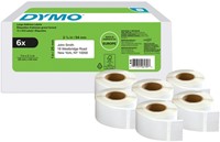 Etiket Dymo labelwriter 2177564 25mmx54mm adres wit doos à 6 rol à 500 stuks-2