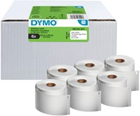 Etiket Dymo 217765 labelwriter 102mmx210mm verzend wit 6x140stuks-2