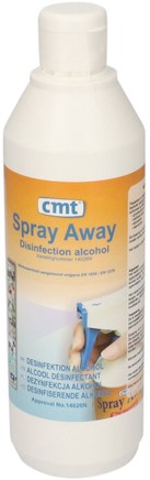 Desinfectie CMT Spray-Away alcohol 500ml exclusief verstuiver