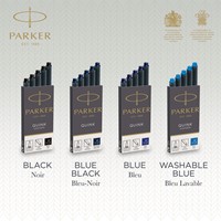 Inktpatroon Parker Quink zwart blister à 10 stuks-1