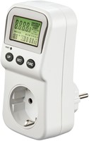 Energiekostenmeter Hama digitaal voor in stopcontact met lcd display,-2