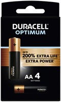 Batterij Duracell Optimum Clipstrip AA 16 blisters a 4 stuks-2
