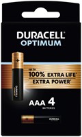 Batterij Duracell Optimum Clipstrip AAA 8 blisters a 4 stuks-2