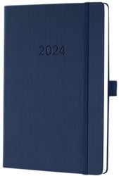 Agenda 2024 Sigel Conceptum A5 7dagen/2pagina's nachtblauw
