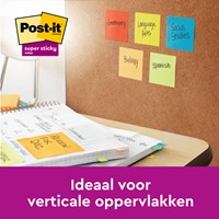 Memoblok  Post-it 622 Super Sticky 47,6x47,6mm Carnival-2