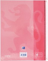 Notitieboek Oxford Classic Europeanbook A4+ 4-gaats lijn 80vel roze-2