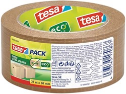 Verpakkingstape Tesa 56000 Eco papier ultra strong 50mmx25m