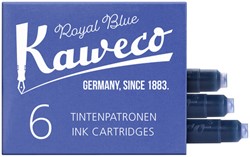 Inktpatroon Kaweco koningsblauw doosje à 6 stuks