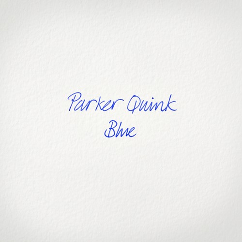 Rollerpenvulling Parker Quink medium blauw blister à 2 stuks-1