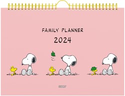 Familiekalender 2024 Lannoo Peanuts 310x220