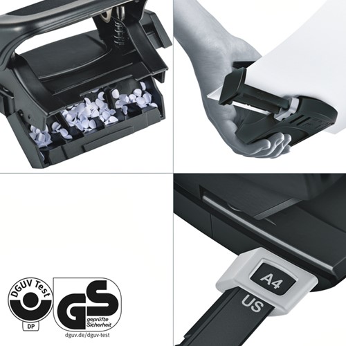 Perforator Leitz Nexxt  Recycle mini 10 vel zwart-3