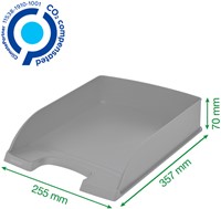 Brievenbak Leitz Recycle A4 blauw-3