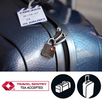 Hangslot Masterlock 2 gelijksluitend ABS cover TSA assorti in willekeurige kleur 30mm-2
