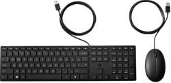 Toetsenbord + muis HP 320MK Qwerty zwart