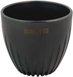 Biaretto koffie cup 200ml gemaakt van koffie dik
