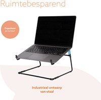 Laptopstandaard R-Go Office Zwart-3