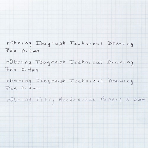 Tekenset rOtring Isograph 7-delig-1