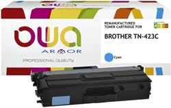 Toner OWA alternatief tbv Brother TN-423C blauw