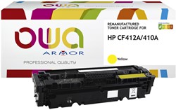 Tonercartridge OWA alternatief tbv HP CF412A geel