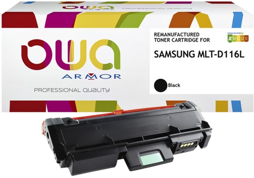 Tonercartridge OWA alternatief tbv Samsung MLT-D116L zwart