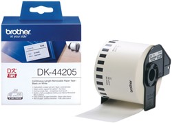Etiket Brother DK-44205 62mm thermisch 30 meter wit papier