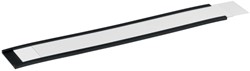 Etikethouder Durable magnetisch 200x30mm antraciet