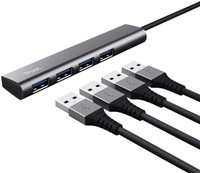 Hub Trust Halyx 4-port USB-A zilver-2