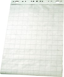 Flipoverpapier Esselte 65x100cm ruit/blanco 50vel