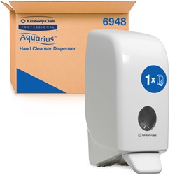 Handzeepdispenser KC Aquarius 1L wit  6948