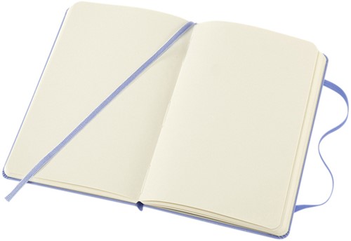 Notitieboek Moleskine pocket 90x140mm blanco hard cover hydrangea blue-1