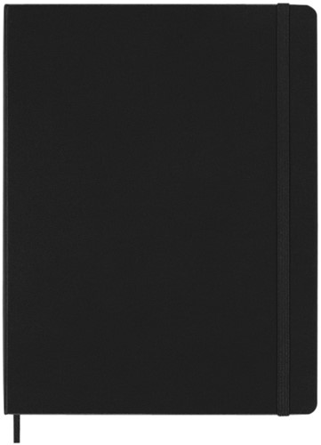 Notitieboek Moleskine XL 190x250mm ruit 5x5 hard cover zwart-2