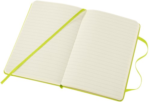 Notitieboek Moleskine pocket 90x140mm lijn hard cover lemon green-1