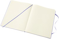 Notitieboek Moleskine XL 190x250mm lijn hard cover hydrangea blue-1