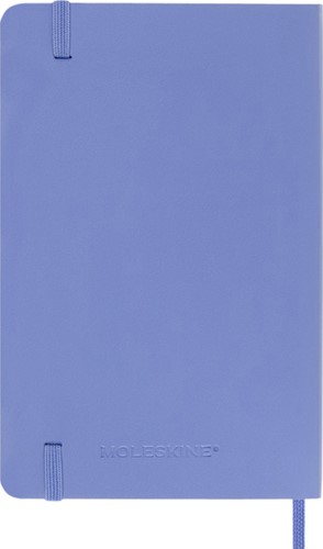Notitieboek Moleskine pocket 90x140mm blanco soft cover hydrangea blue-3